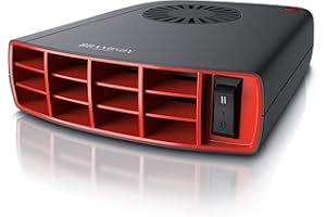 ‎BRANDSON Brandson - Innenraumheizung - mobile Auto Heizung - PKW - Komfort Entfroster Standheizung Heizlüfter - 2 Heizlevel - 1450W - automatischer Überhitzungsschutz - transportabel