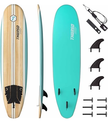 Gerry Lopez 8' Soft Top Surfboard - Premium Foam Board for