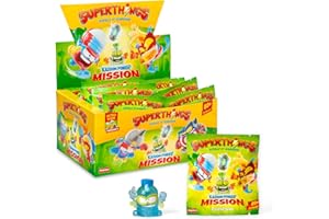 SUPERTHINGS RIVALS OF KABOOM SUPERTHINGS KAZOOM Power Mission – One Pack. Caja con 25 Sobres con Figuras coleccionables. Cada sobre Contiene 1 SuperThings Sorpresa y 1 Checklist
