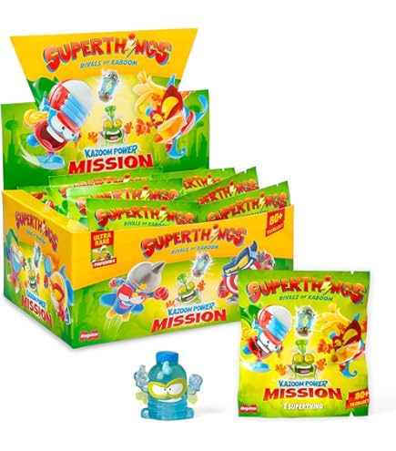 Superthings Gouden Doos Met Alle Speciale Figuren Uit Serie 3 - Inclusief Ultrarare (Mr. King), 2 Leiders, 6 Zilveren Kapiteins en 2 Superliders