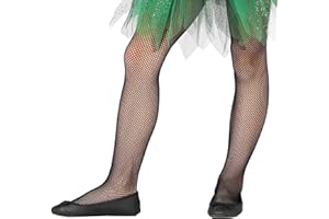 FIESTAS GUIRCA Collants résille Fine Noire Enfant - Noir - 5 à 9 Ans