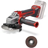 Einhell Professional Ak&uuml;l&uuml; Avu&ccedil; Taşlama Makinesi TP-AG 18/125 CE Set-Solo | PXC | 18 V | &Oslash; 125 mm | K&ouml;m&uuml;rs&uuml;z | 2 adet kesme d