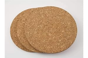 Ikea – Heat – Lot de 3 Dessous de Plat en liège – 19 cm de diamètre