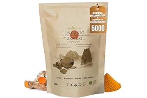 Turmeric Powder | Organic | 500g | Natural Source of Curcumin | MySuperfoods