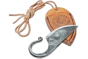 Toferner Original Gift, Beautiful Product - Celtic Pocket Knife, Hand Forged Knife.Hardened Blade, Vintage, Art Collection, Antiquity, Great.Beautiful Product.