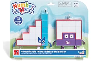 hand2mind Numberblocks Friends Fifteen and Sixteen Figure Set