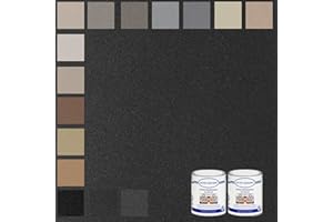 AE AUTO EQUIPE Kit Tessuto Cielo Auto bielastico antimpronta con Trama a Nido d'Ape + 2 Colla Resistente alle Alte Temperature. (2,50 mt., Antracite)