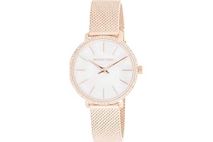 Michael Kors Damenuhr PYPER, 32 mm Gehäusegröße, Zweizeigerwerk, Edelstahl-Mesh-Armband