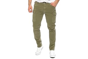 Yazubi Jayden - Herren Cargo Hose - Baumwoll Cargo Jeans