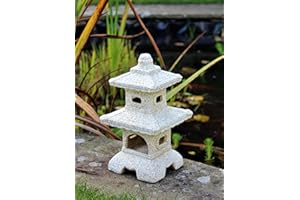 HOME AND GARDEN PRODUCTS Two Tiered Chinese Lantern House Garden Ornament