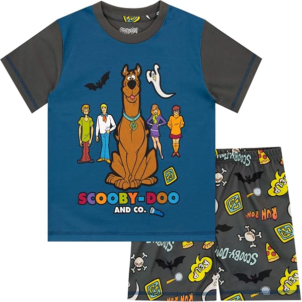 Scooby Doo Men's T-Shirt - Official Beachside Gymnasium Graphic Tee, Slim Fit