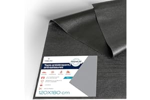 TRIBURG Tapis antidérapant universel 120x180 cm Imperméable et découpable - Tapis de coffre - Tapis antidérapant pour voiture - Tapis antidérapant pour tiroirs - Tapis de protection de coffre