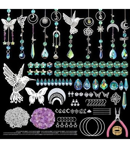 Kit De 400 Pièces Pour Fabriquer Des Attrape-soleil En Cristal - DIY, Décoration Fenêtre, Mariage, Noël