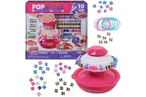 Cool Maker, Macchina Crea Braccialetti, con 170 Perline alla Moda e 20 Elastici, Crea Fino a 10 Braccialetti. Giochi per Bambine e Bambini, 7+ Anni