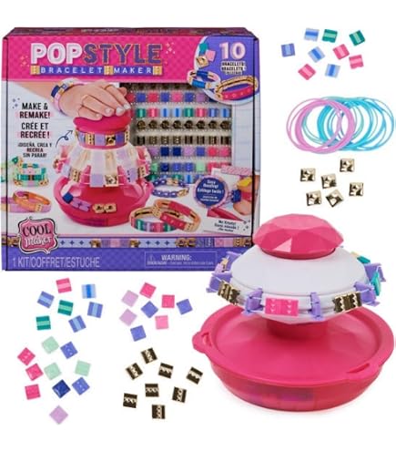 Cool Maker Set Moda Kumi per Creare Fino a 12 Braccialetti con KumiKreator, per Bambine dagli 8 Anni in su, i Modelli Variano
