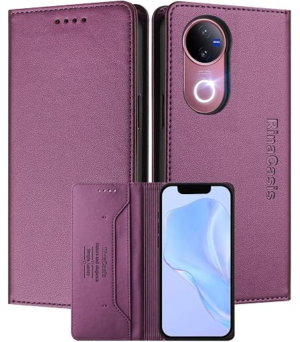 HualuBro Cover Portafoglio Per Fairphone 5 In Pelle PU Rosa – Magnetica, Antishock, Con Slot Carte - 3