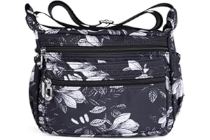 NOTAG Torba crossbody dla kobiet, wodoodporna nylonowa torba na ramię torebka na co dzień podróż wiele kieszeni torby kurierskie