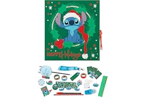 Undercover STLI8026AM - Calendario dell'Avvento Disney Stitch, colore: Verde