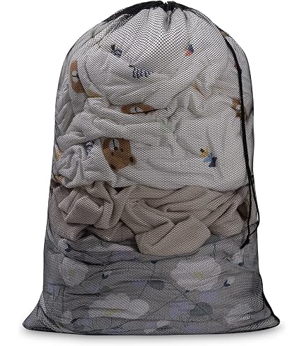 OTraki Lot De 2 Filets Linge Machine à Laver 40x50cm - Sacs Protection Vêtements Délicats Avec Cordon