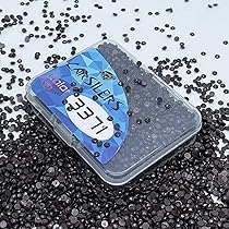 Carsilers Diamond Painting Perles Carré 310,Accessoires De Peinture Diamant Rechange Pour Forets Manquants,Drills De Rechange Pour Pierres Précieuses, Perles à Broder,3500 Pièces