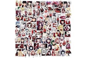 NEULEBEN Lot de 100 autocollants Anime - En vinyle imperméable - Pour ordinateur portable (B6)