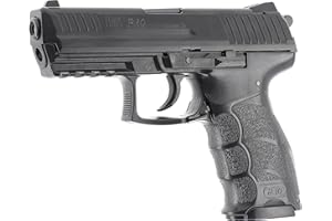 UMAREX H&K P30 BK Culasse Métal Spring 0.5J Adulte Unisexe, Noir, Taille unique