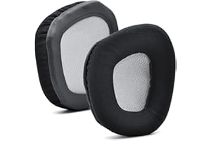 defean Void RGB Ear Pads, High-Density Noise Cancelling Foam Cover Compatible with Corsair Void RGB Elite USB Gaming Headset (Black)