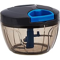 Amazon Brand - Solimo Compact Vegetable Chopper (350 ml, Grey)