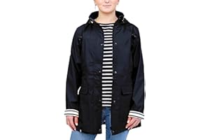 Breizh Ocean - Ciré imperméable femme, Création française GUIDEL, veste de pluie à capuche, coutures thermosoudées, étanches. Veste imperméable femme avec grande tailles du XS au 4XL