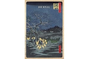 Journal: Ukiyo e Cats and Night - Traditional Japanese Woodblock Prints | 120 Blank Lined 6x9 College Ruled Pages | Journal, Notebook, Diary, ... - Designer Notebooks and Journals - Ukiyo-e)