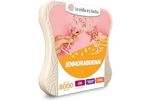 LA VIDA ES BELLA Caja Regalo Unisex Adulto