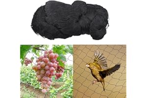 NAMYOPRCE Rete per uccelli in nylon da giardino, anti uccelli, rete per laghetti, piante e frutti RETE anti-oiseaux in maglia rete di protezione rete di voliera rete giardino (5*25M)