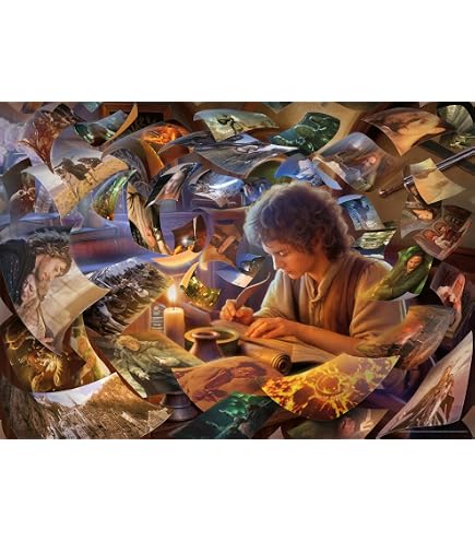Trefl Premium Plus Quality Lord of The Rings Puzzle 1000 Pieces, a Puzzle Series with Favourite Heroes, for Adults and Children from 14 Years