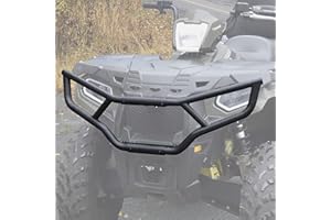 SAUTVS Front Brush Guard Bumper for Polaris Sportsman 450 570 14-20, Heavy Duty Steel Front Brush Bumper Protector for Polaris Sportsman 450 570 Touring ETX 2014-2020 Accessories, Replace OEM# 2879714