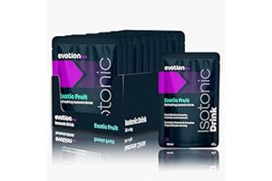 EVOTION PRO HEALTHLINE NUTRITION EVOTION PRO Boisson Isotonique en Poudre - Idéale pour s'hydrater, Avec électrolytes et Des Glucides, Prévenir les Crampes Musculaires, Sans Gluten