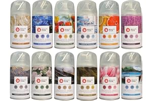 12x 250ml MIX Beauty Farm Scents passend für Air Wick Airwick Freshmatic