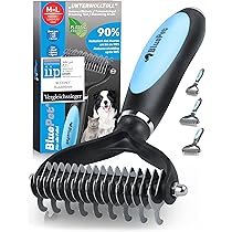 Spazzola Thunderpaws Per Cani E Gatti - Rimuove Pelo Morto, Adatta Tutte Le Razze, Gialla - Foto 12