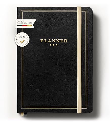 Agenda Hebdomadaire BIROYAL A5 Non Daté - Couverture Rigide, Papier 120 Gsm - Rose, 52 Semaines