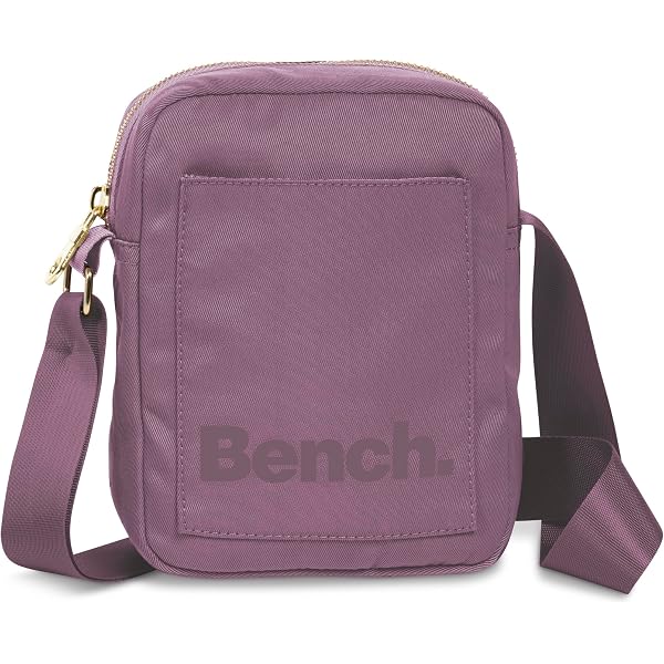 Fabrizio Bench Umhängetasche, Klein, Farbe Azalee – 16x19x4 Cm, Polyester, Verstellbarer Schulterriemen