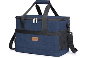 Lifewit Isolerad Kylväska Lunchväska, Mjuk Matväska med Hårt Foder för Män och Kvinnor, Bärbar Lunch Bag för Arbete Picknick Strand Och Resa