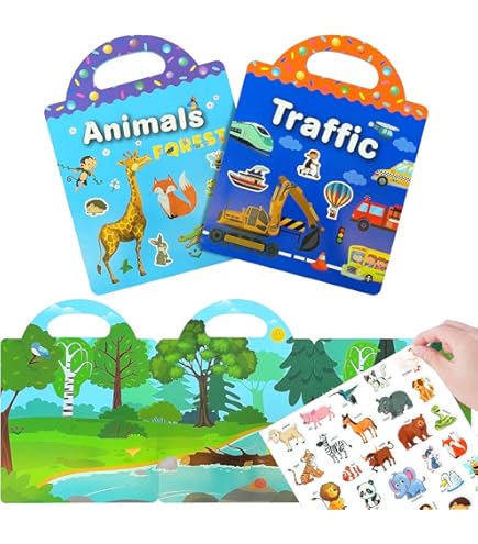 372 Adesivi Per Auto E Camion Da Costruzione Per Bambini - 24 Fogli Colorati, Tema Trasporti, Veicoli Tecnici, Regalo Educativo Per Ragazzi E Ragazze