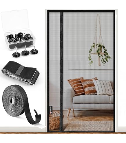 Fliegengitter Für Fenster 125x195 Cm – Selbstklebend Ohne Bohren, Polyester, Schwarz/weiß, Wiederverwendbar & Lichtdurchlässig