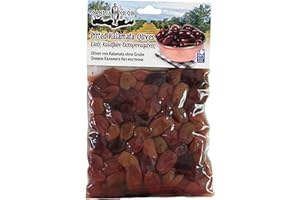 Candia Crop Greek Pitted Kalamata Olives, Pack of 5 x 200 g (Total: 1 kg)