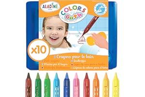 Aladine ALD-C32 - Pastelli a Cera per Piastrelle