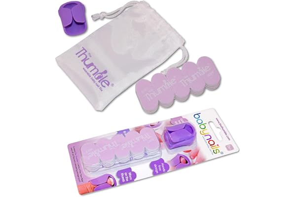 Lime à ongle pour nouveau-né (0 mois et +) I Conçu pour les ongles de bébé I Soin des ongles - 3 x 5