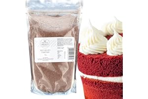 CULPITT SELECT Select Red Velvet Cake & Cupcake Mix, 1kg, Easy, Reliable, Delicious, Bakes For Celebration Sponge Cakes, Made in UK