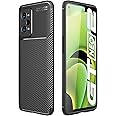 Wookfiss Cover per Realme GT Neo 2/Realme GT Neo 3T 5G/Realme GT2 Silicone Custodia,TPU Design in Fibra di Carbonio Originale