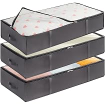 Poche De Rangement De Lit Mlysnd – Lot De 2, 4 Compartiments, Fixation Velcro, Dimensions 32x21 Cm, Capacité 4 Kg, Tissu Imperméable