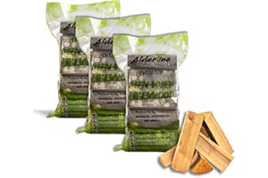 Alderline Kiln Dried Firewood Logs for Fireplace, Firepit, Chiminea, Campfires, Pizza Ovens and More, 25cm