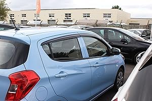 AUTO CLOVER Autoclover Ensemble de Déflecteurs d'air pour Vauxhall Viva Opel Karl (4 pièces)